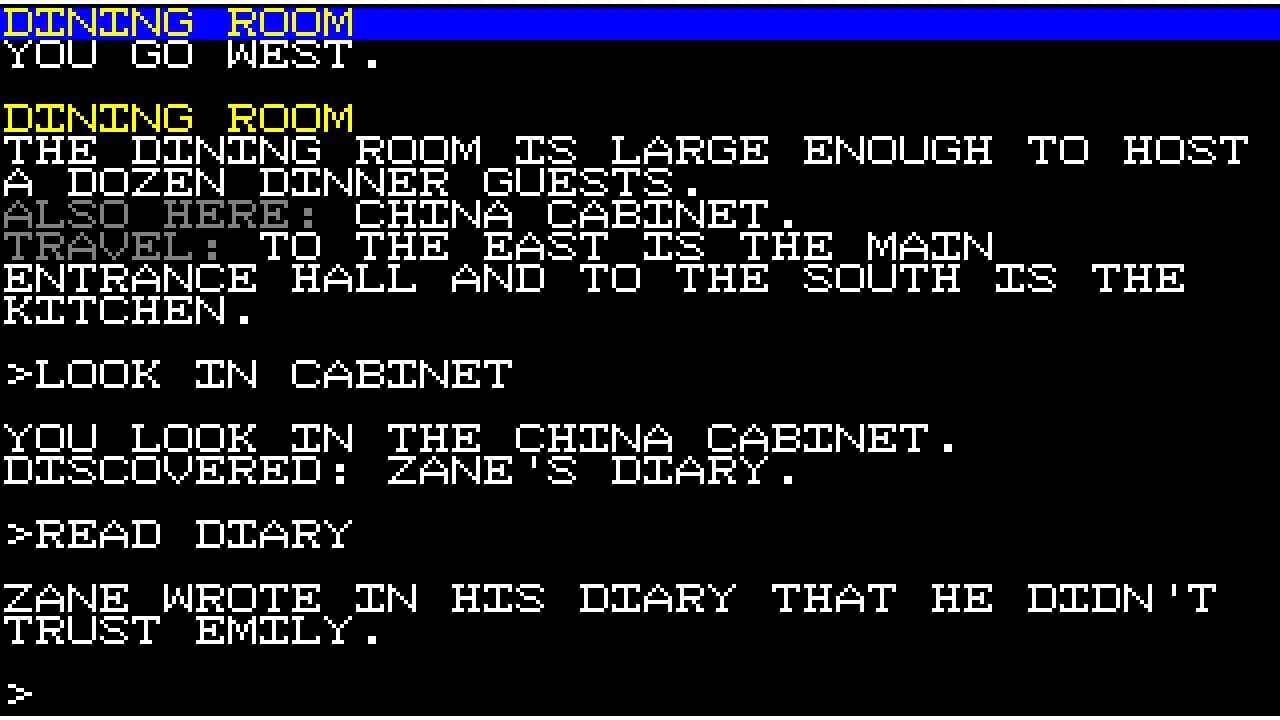 Ozapell Mystery Text Adventure görsel 3