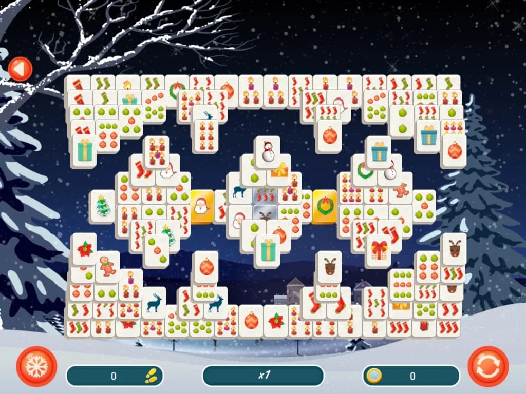 Christmas Mahjong 2 görsel 6