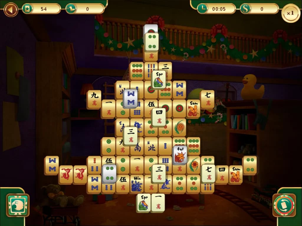 Christmas Mahjong görsel 2