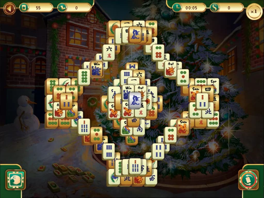 Christmas Mahjong görsel 7