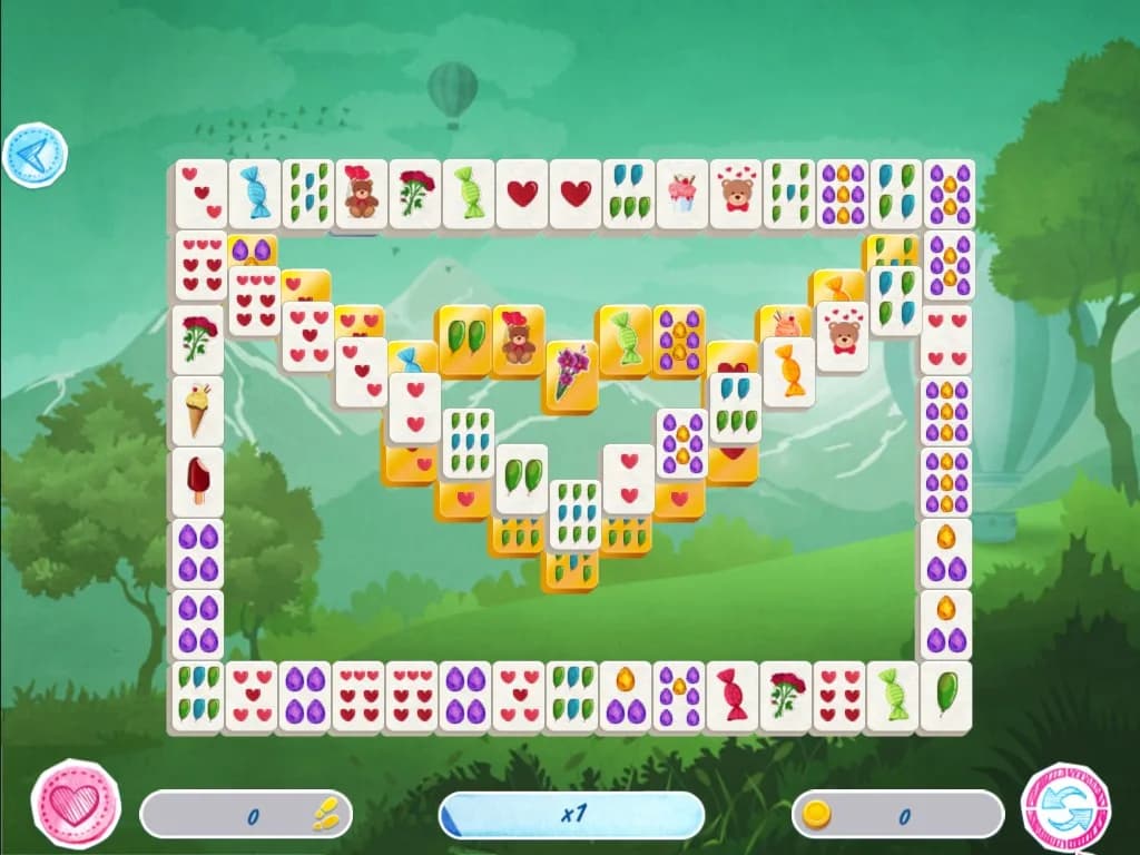 Mahjong Valentine's Day görsel 5
