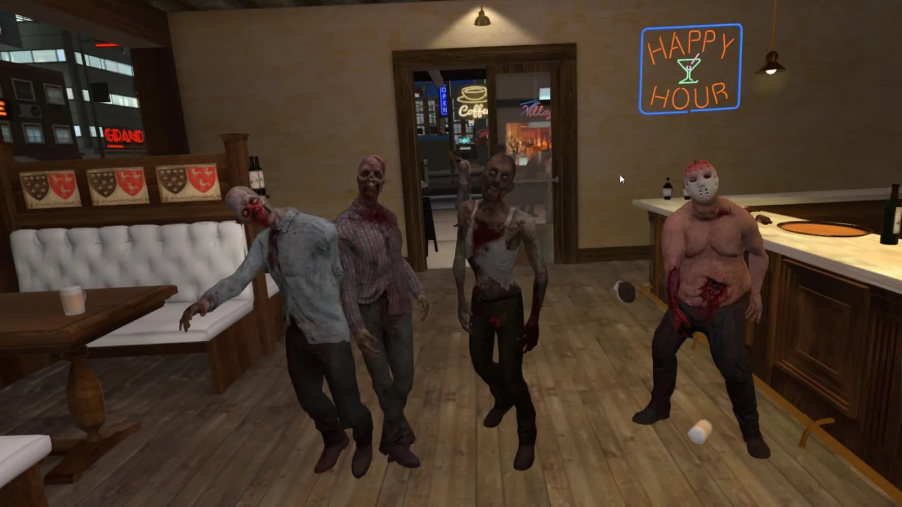 Drunkn Bar Fight on Halloween görsel 10