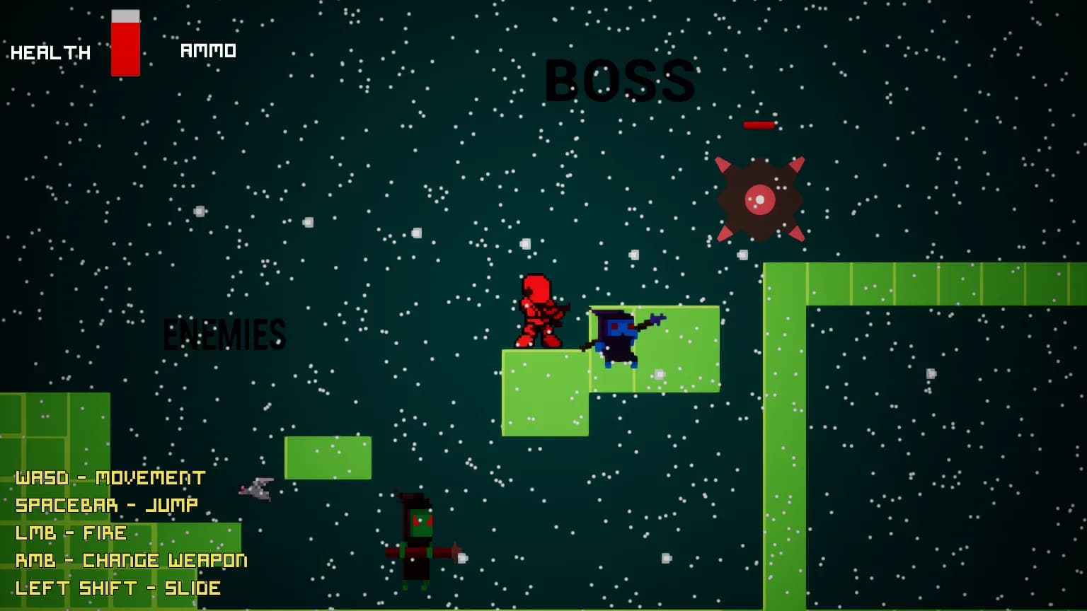 Pixel Robot Hunter görsel 2