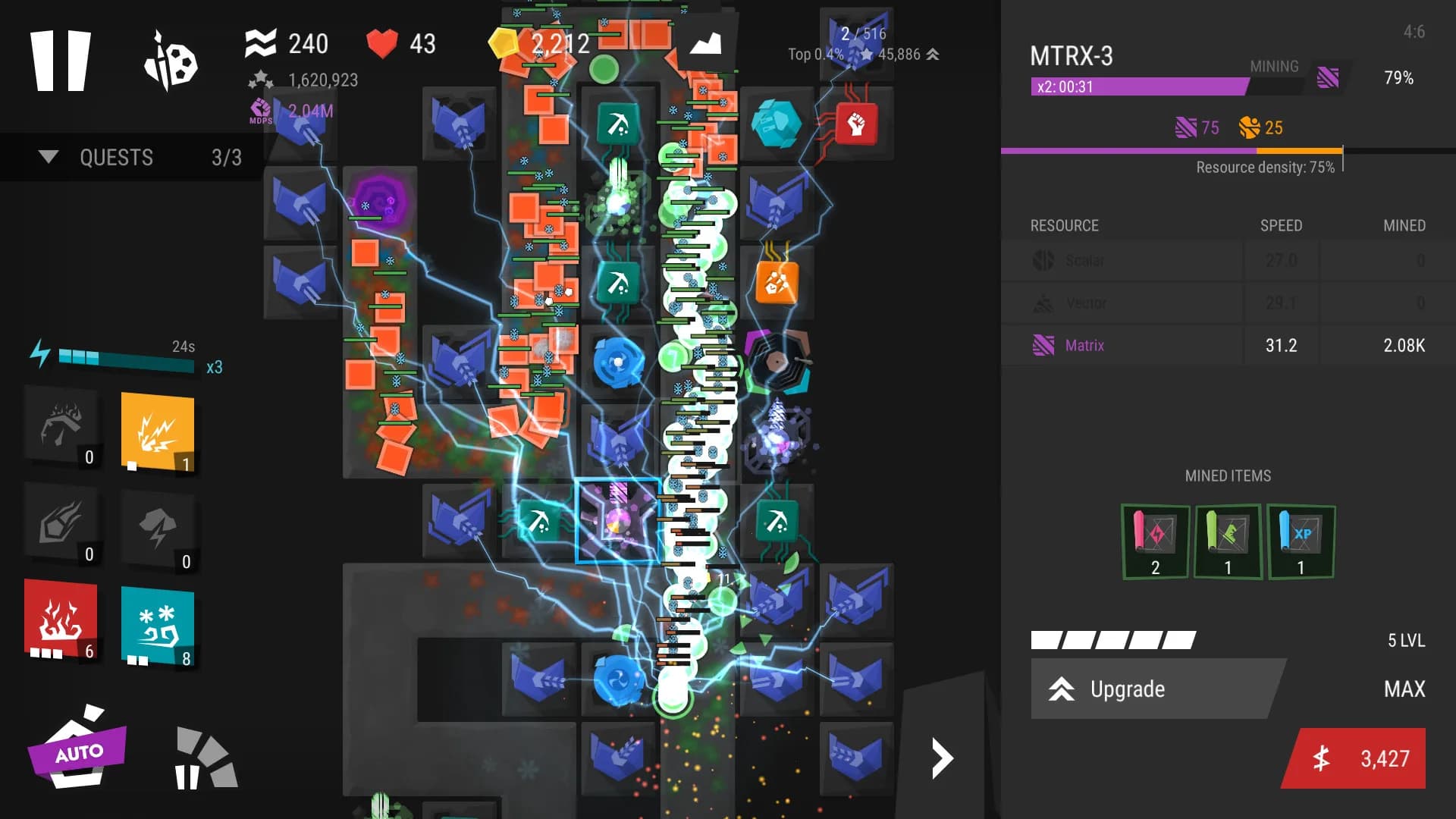 Infinitode 2 - Infinite Tower Defense görsel 5