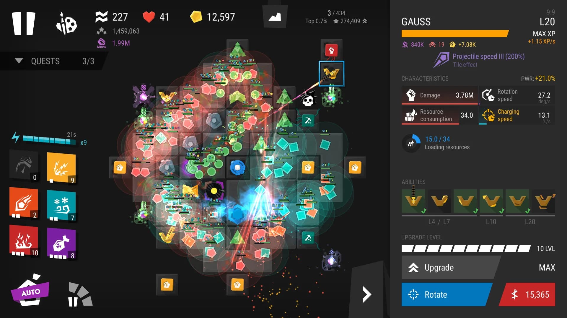 Infinitode 2 - Infinite Tower Defense görsel 7