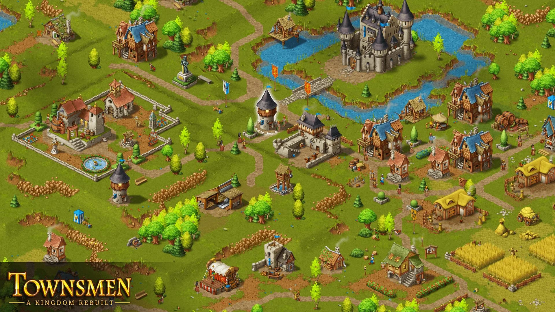 Townsmen - A Kingdom Rebuilt görsel 3