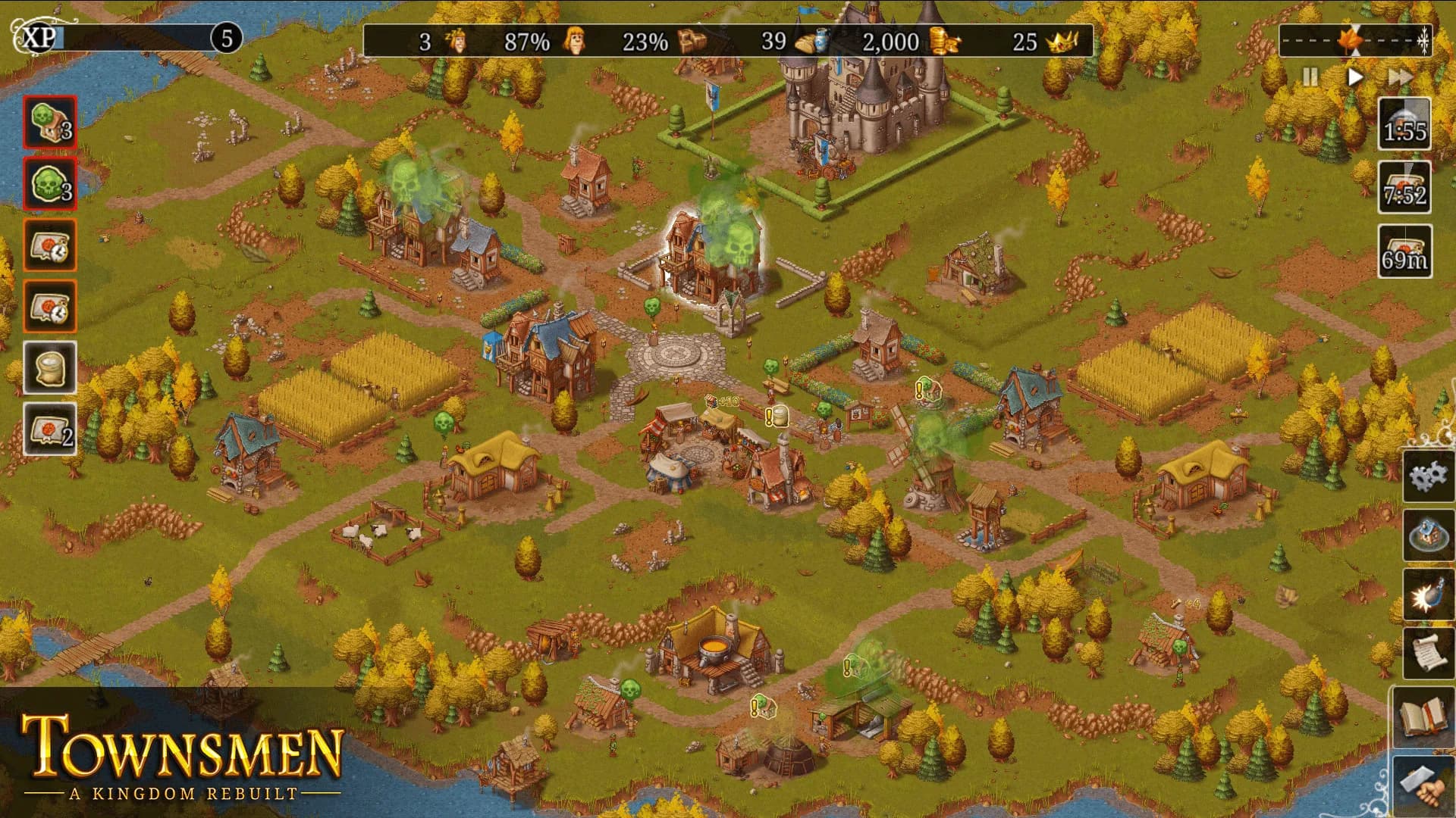 Townsmen - A Kingdom Rebuilt görsel 5