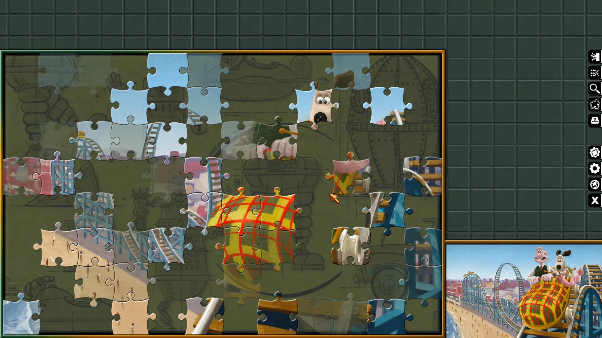 Pixel Puzzles Aardman Jigsaws görsel 4