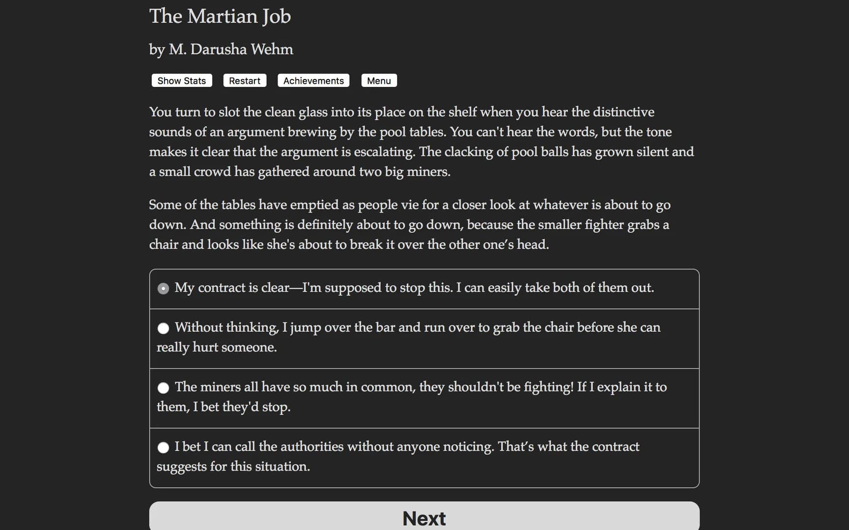 The Martian Job görsel 3