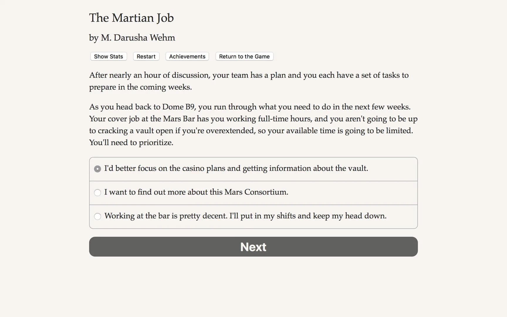 The Martian Job görsel 4
