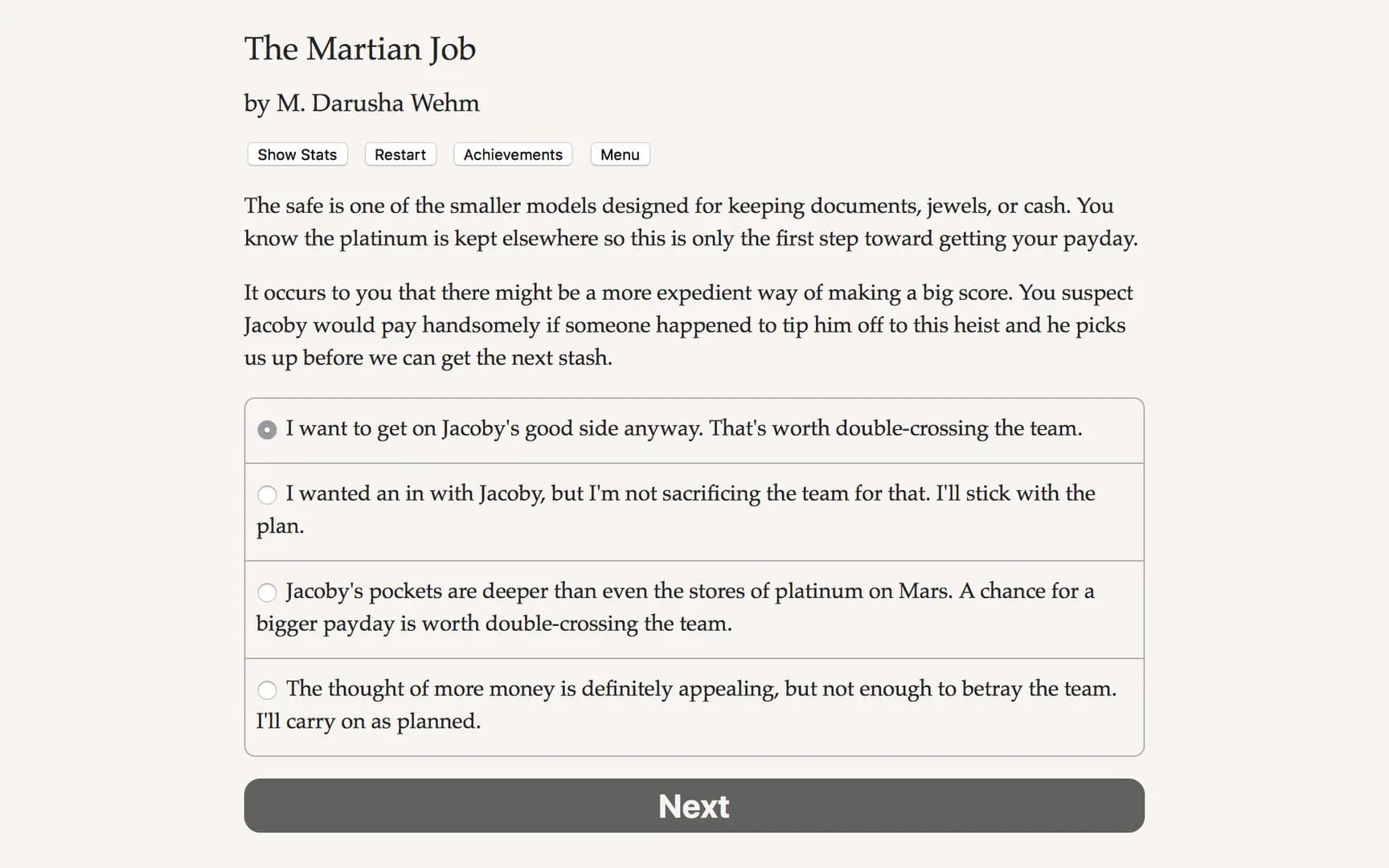 The Martian Job görsel 6