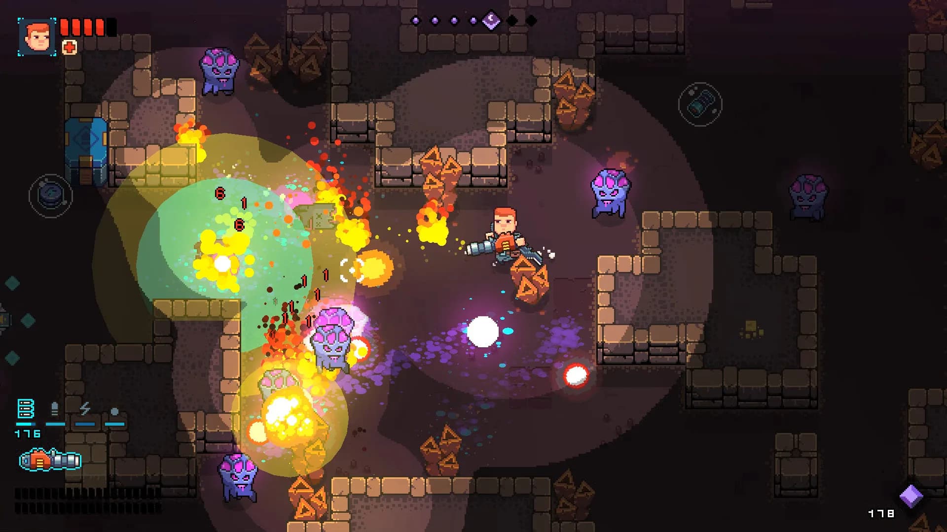 Space Robinson: Hardcore Roguelike Action görsel 4