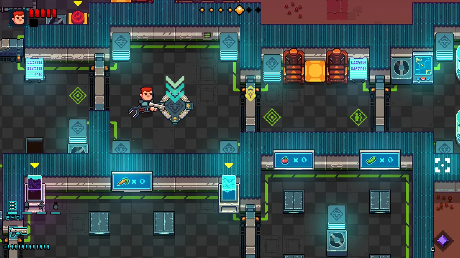 Space Robinson: Hardcore Roguelike Action görsel 5