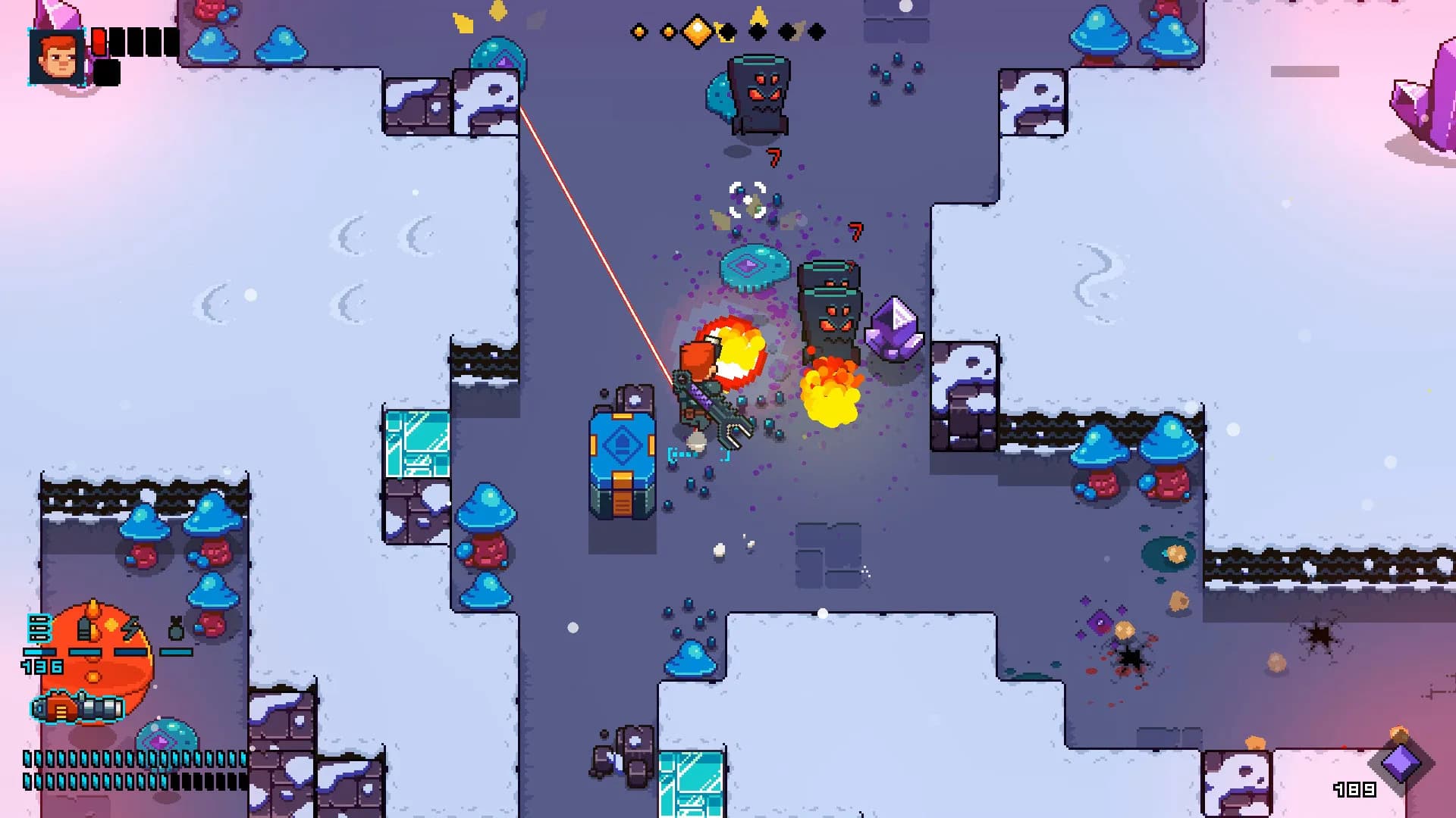 Space Robinson: Hardcore Roguelike Action görsel 7