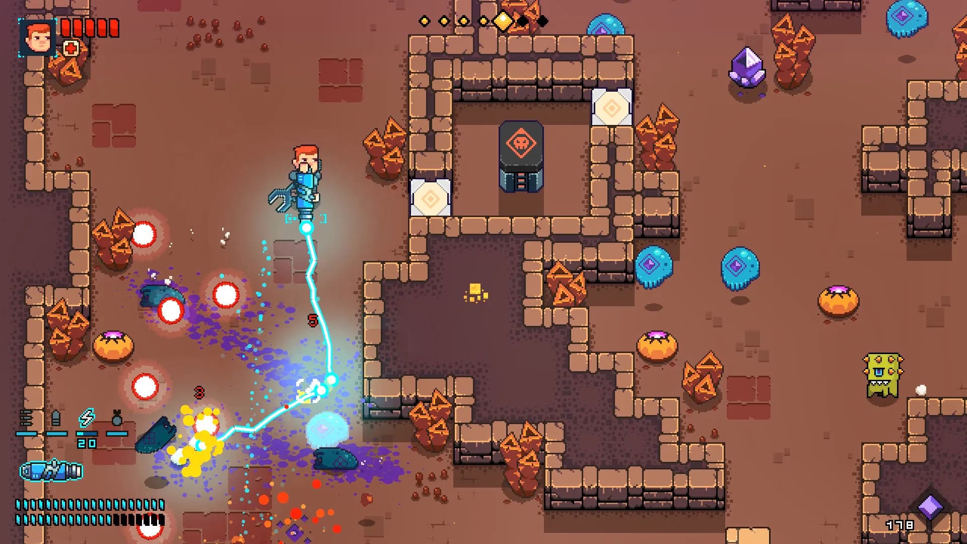 Space Robinson: Hardcore Roguelike Action görsel 8