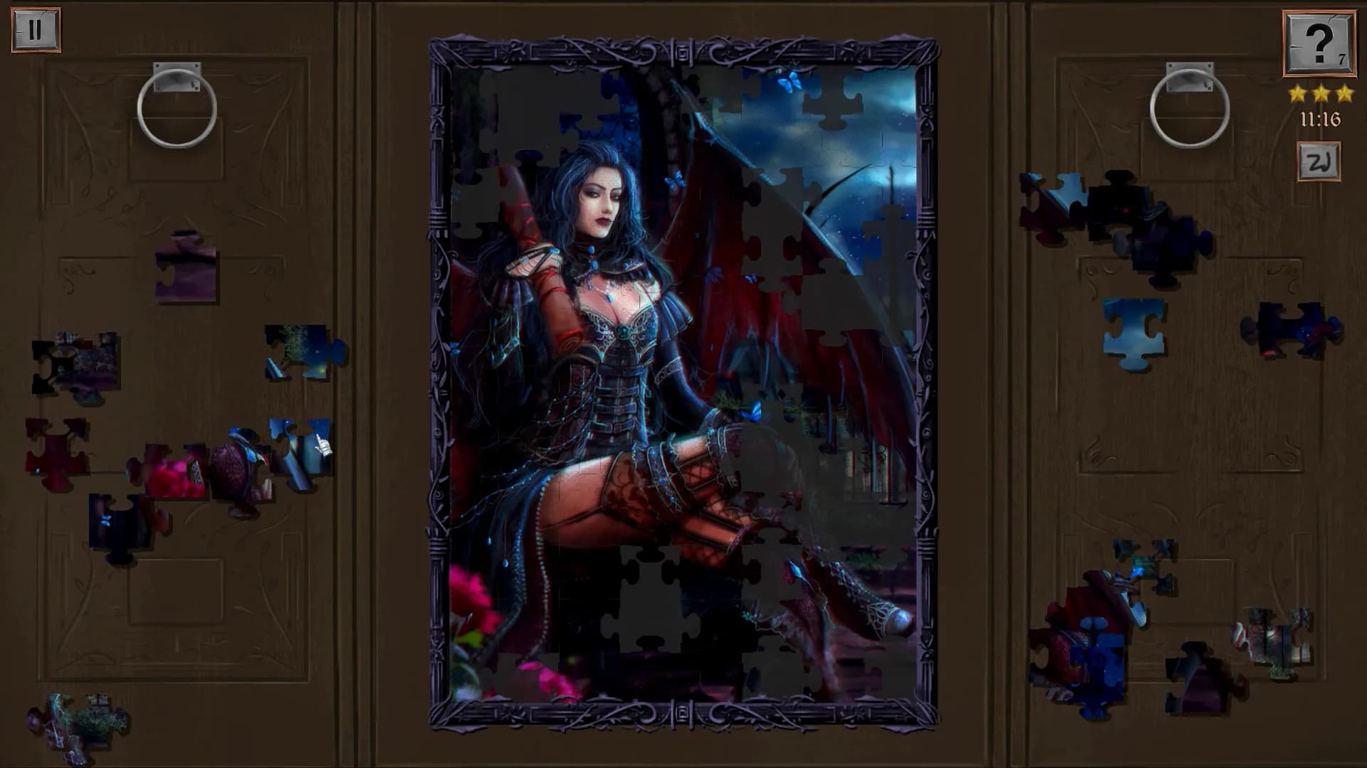 Dark Fantasy: Jigsaw Puzzle görsel 5
