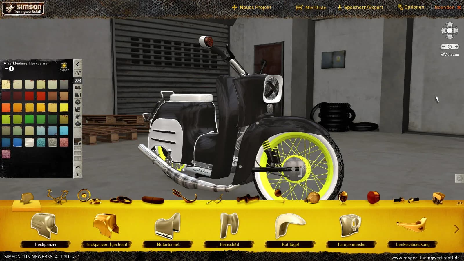 Simson Tuningwerkstatt 3D görsel 3
