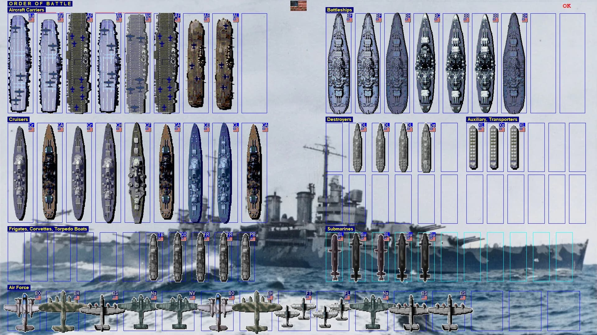 Battleships and Carriers - WW2 Battleship Game görsel 3