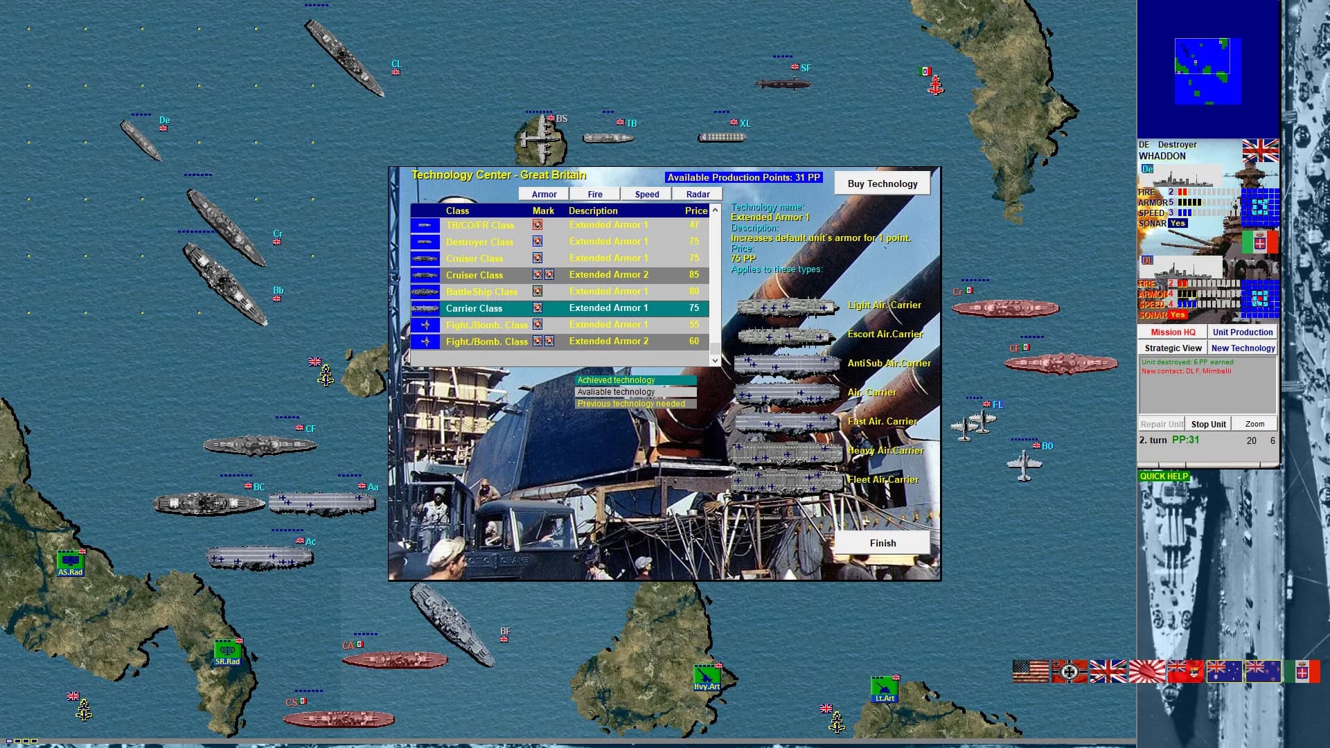 Battleships and Carriers - WW2 Battleship Game görsel 13