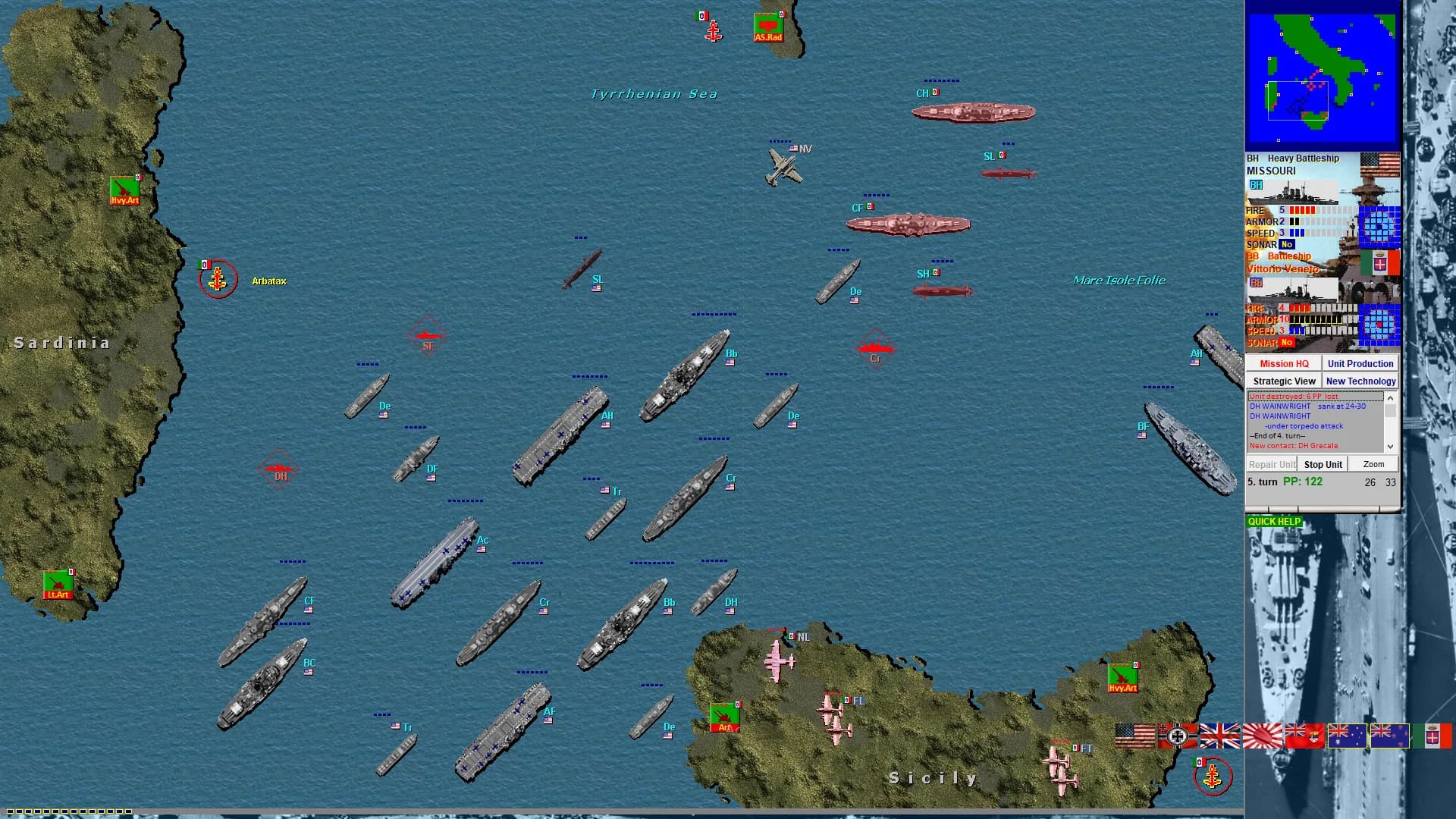 Battleships and Carriers - WW2 Battleship Game görsel 14