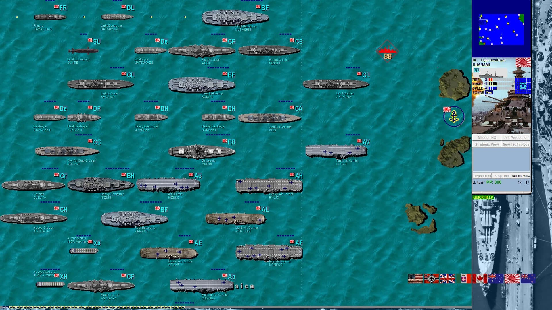 Battleships and Carriers - WW2 Battleship Game görsel 4