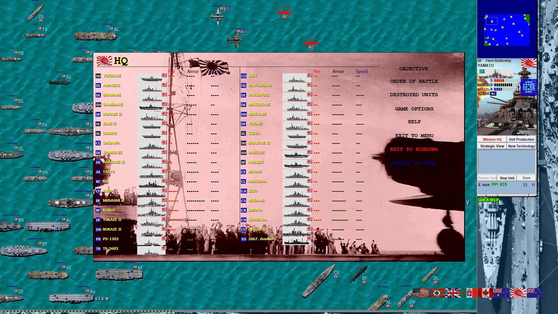 Battleships and Carriers - WW2 Battleship Game görsel 11