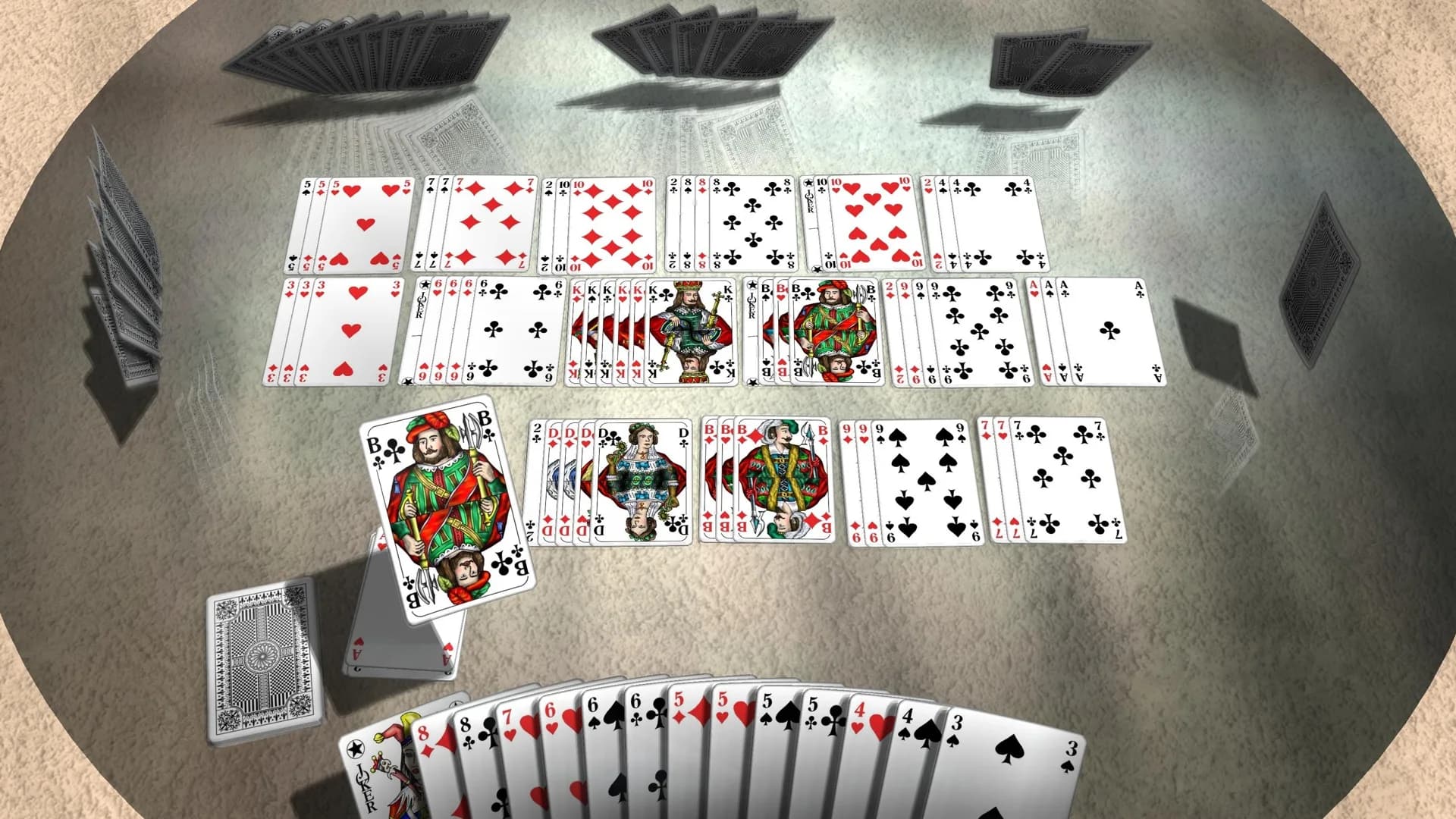Canasta 3D Premium görsel 3