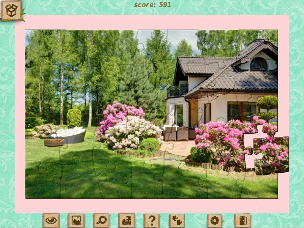 1001 Jigsaw. Home Sweet Home görsel 6