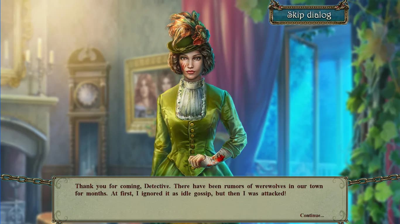 Shadow Wolf Mysteries: Under the Crimson Moon Collector's Edition görsel 2