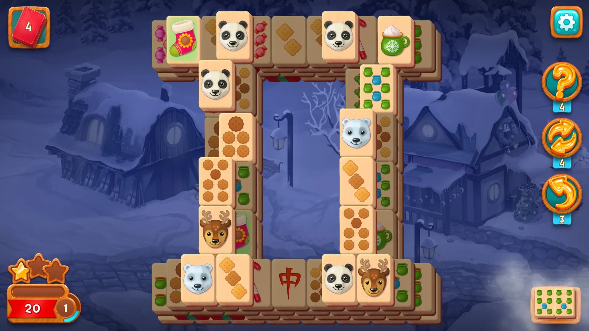 Mahjong Fest: Winterland görsel 12