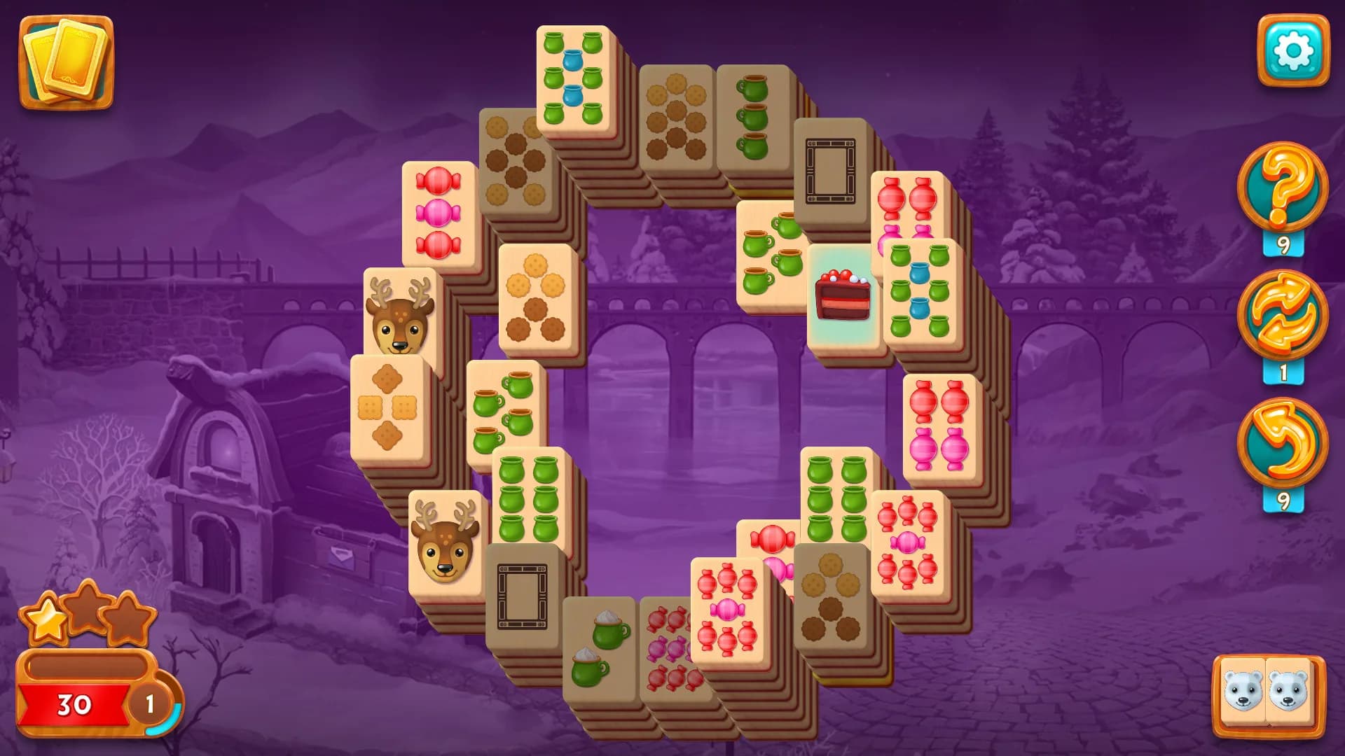 Mahjong Fest: Winterland görsel 10
