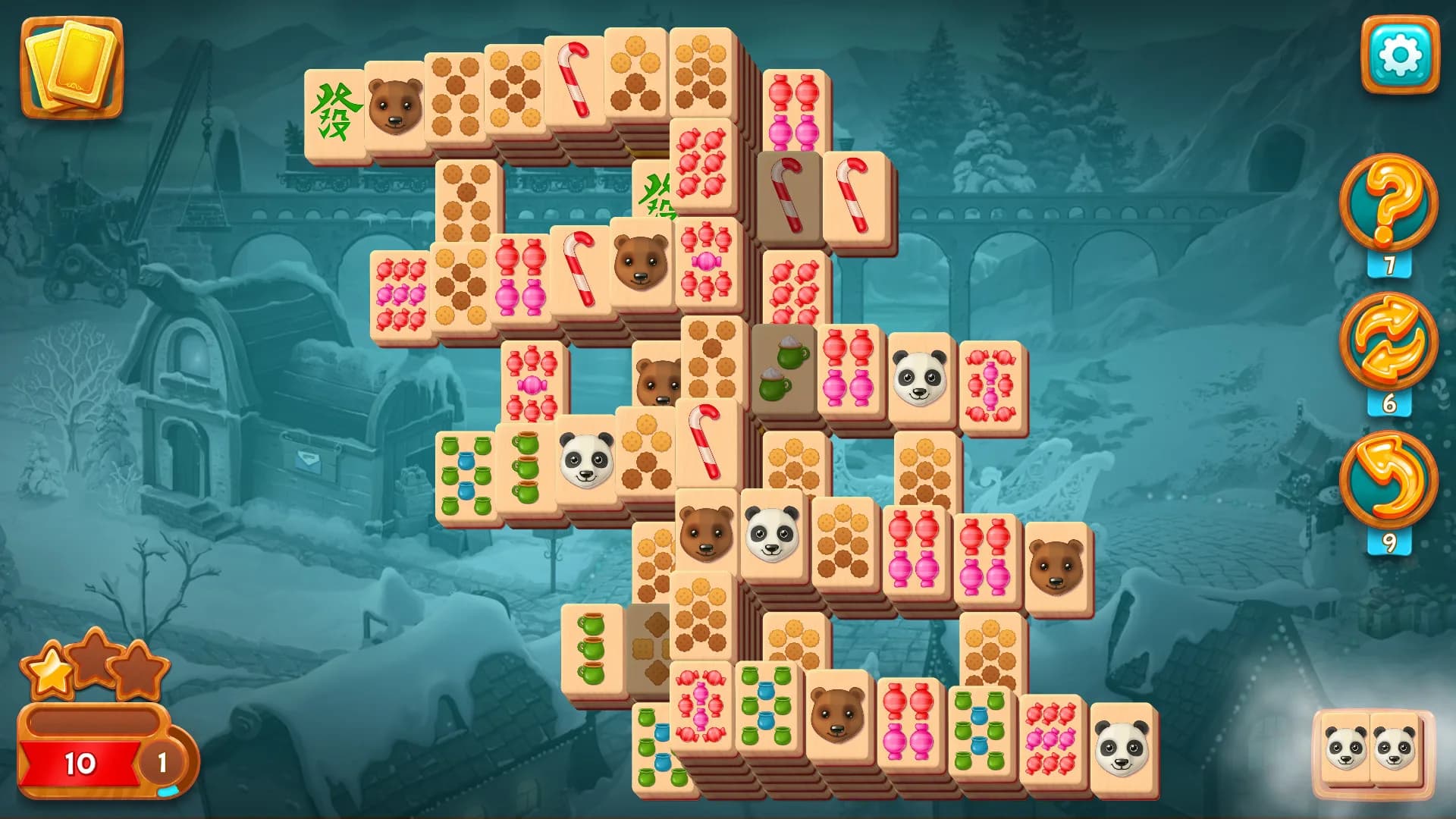 Mahjong Fest: Winterland görsel 11
