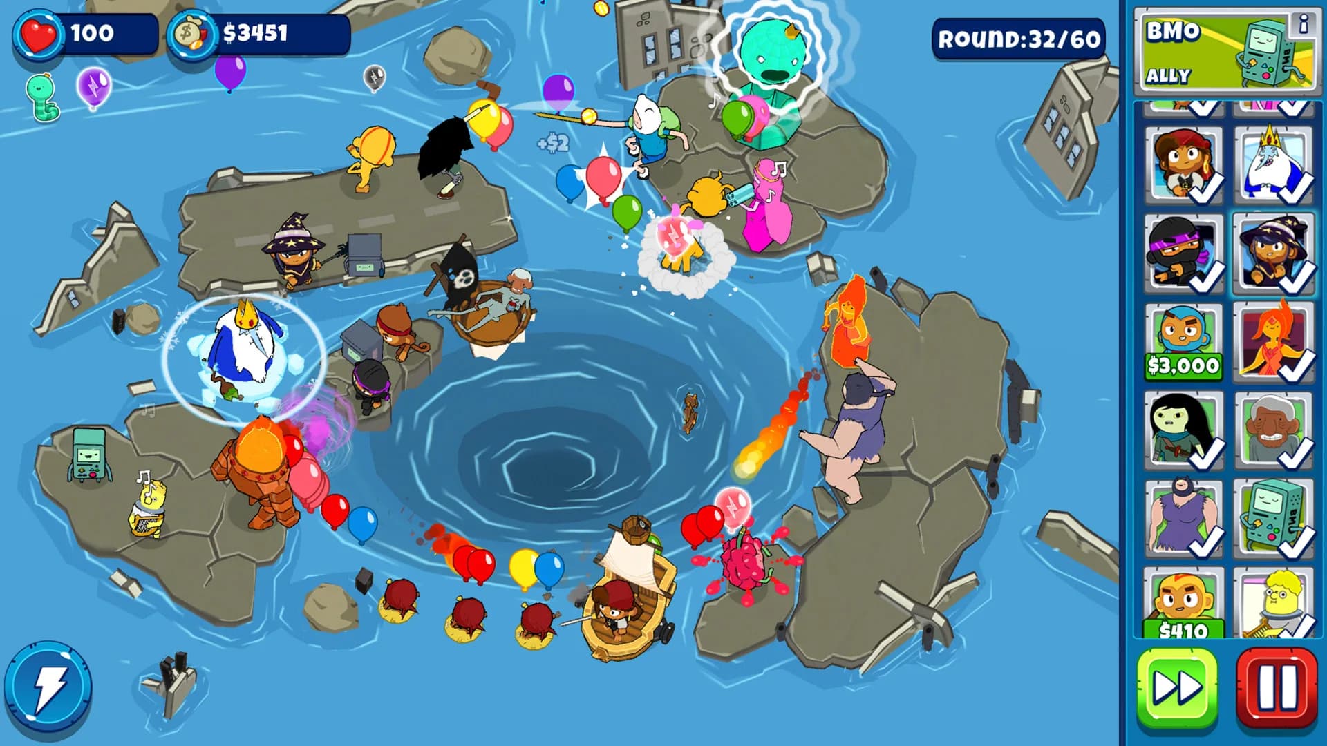 Bloons Adventure Time TD görsel 2