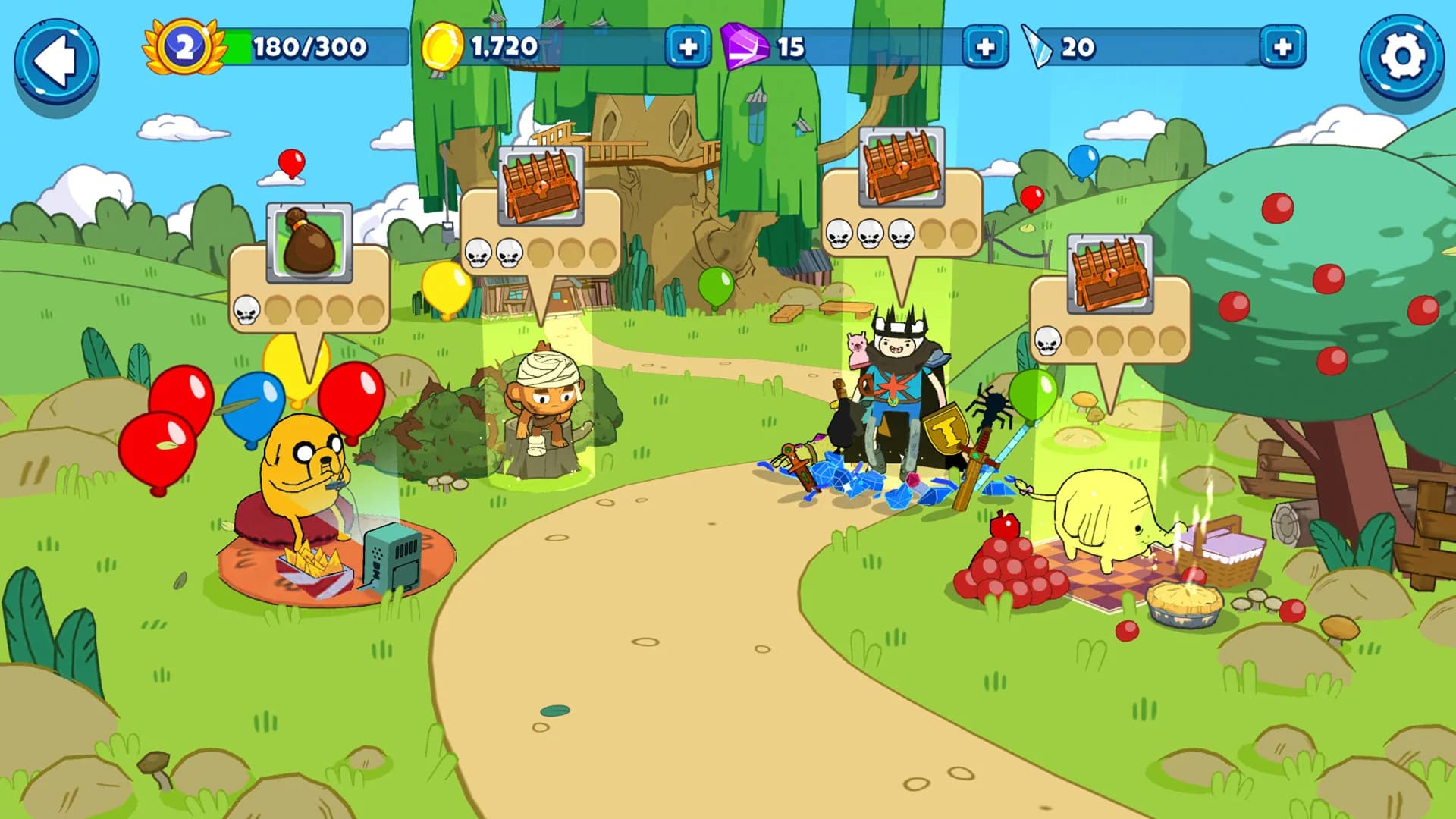 Bloons Adventure Time TD görsel 4