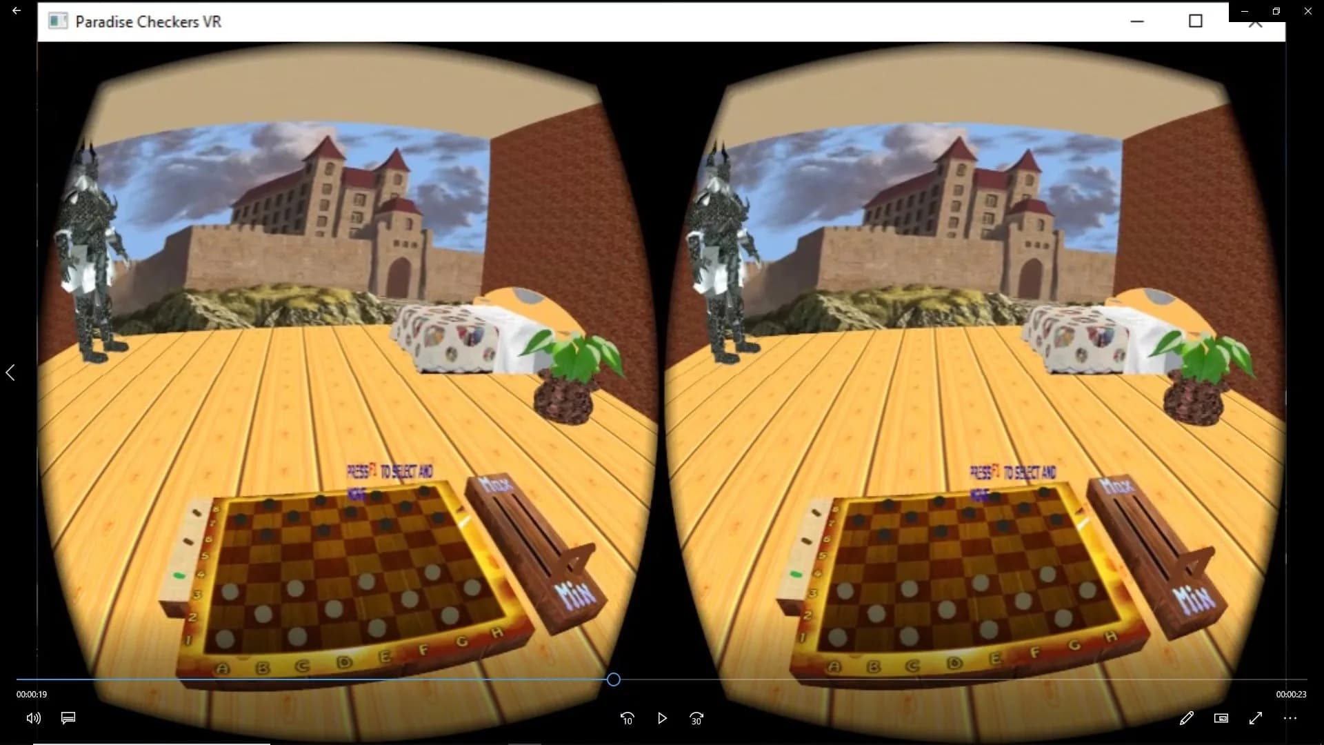 Paradise Checkers VR görsel 3