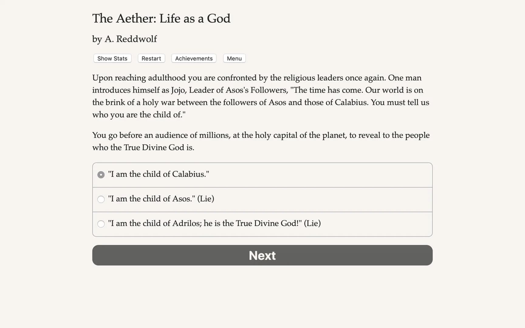 The Aether: Life as a God görsel 5
