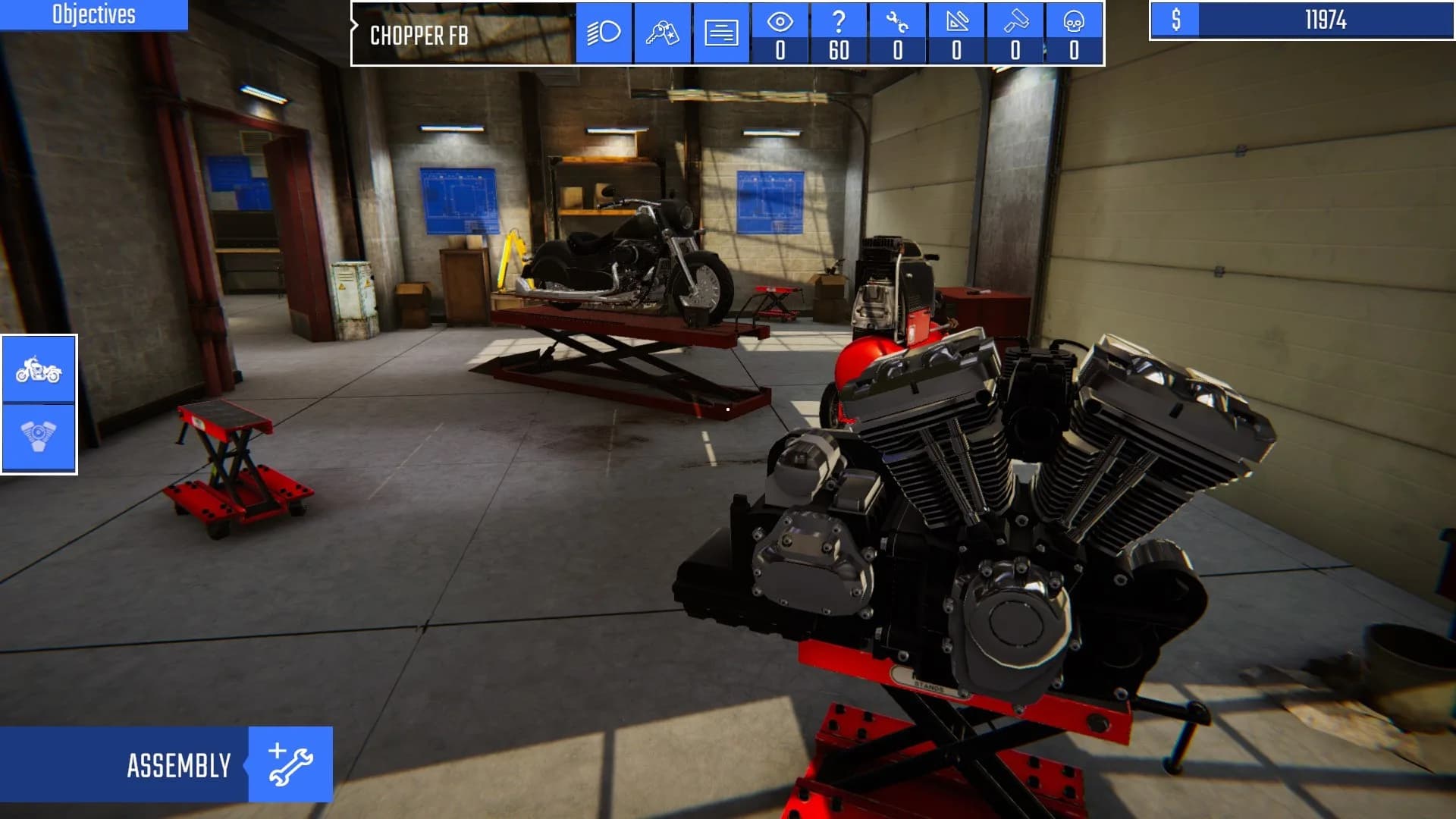 Biker Garage: Mechanic Simulator görsel 5