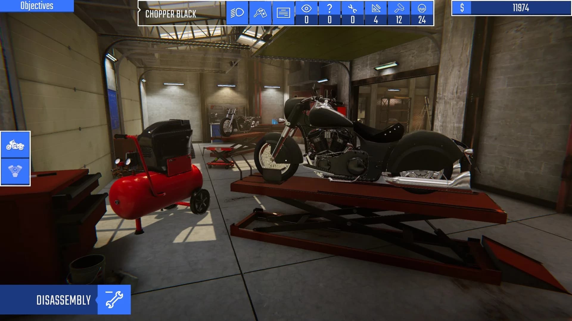 Biker Garage: Mechanic Simulator görsel 9