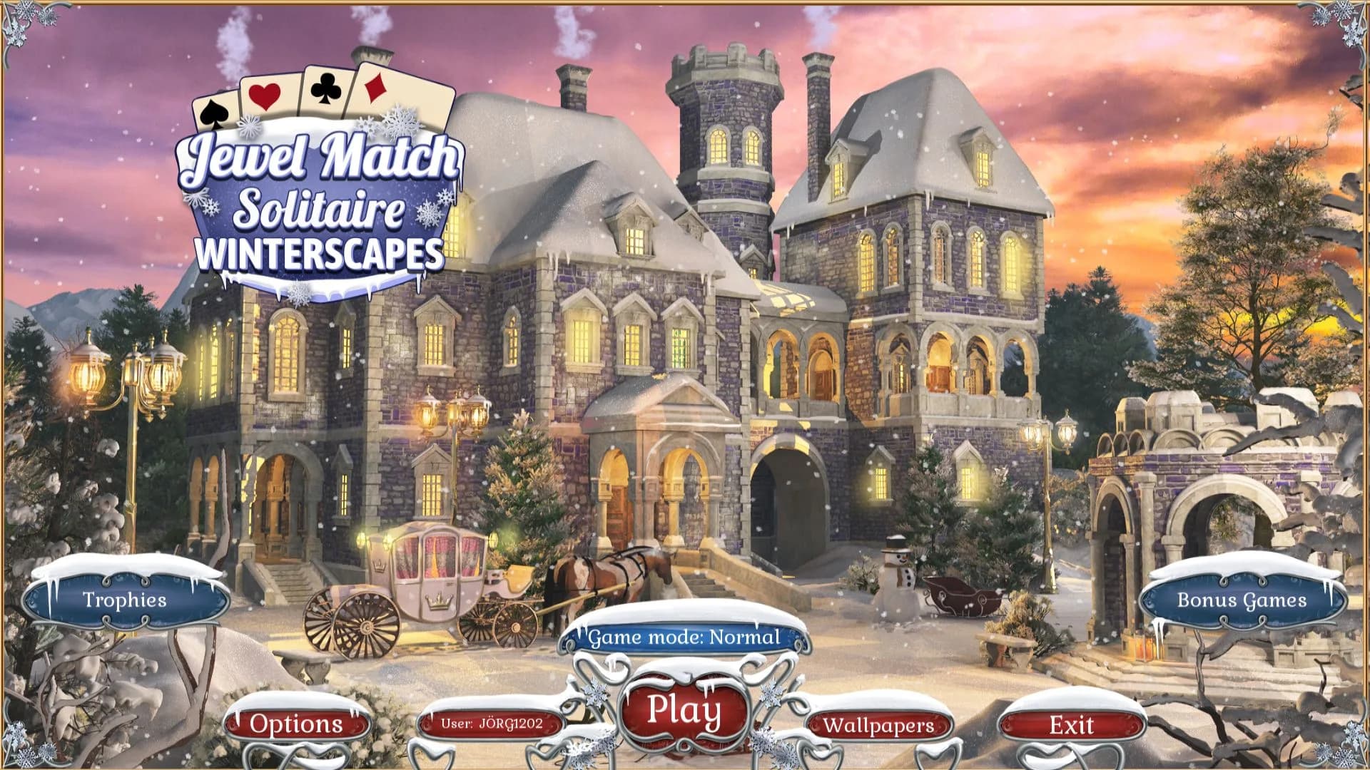 Jewel Match Solitaire Winterscapes görsel 5
