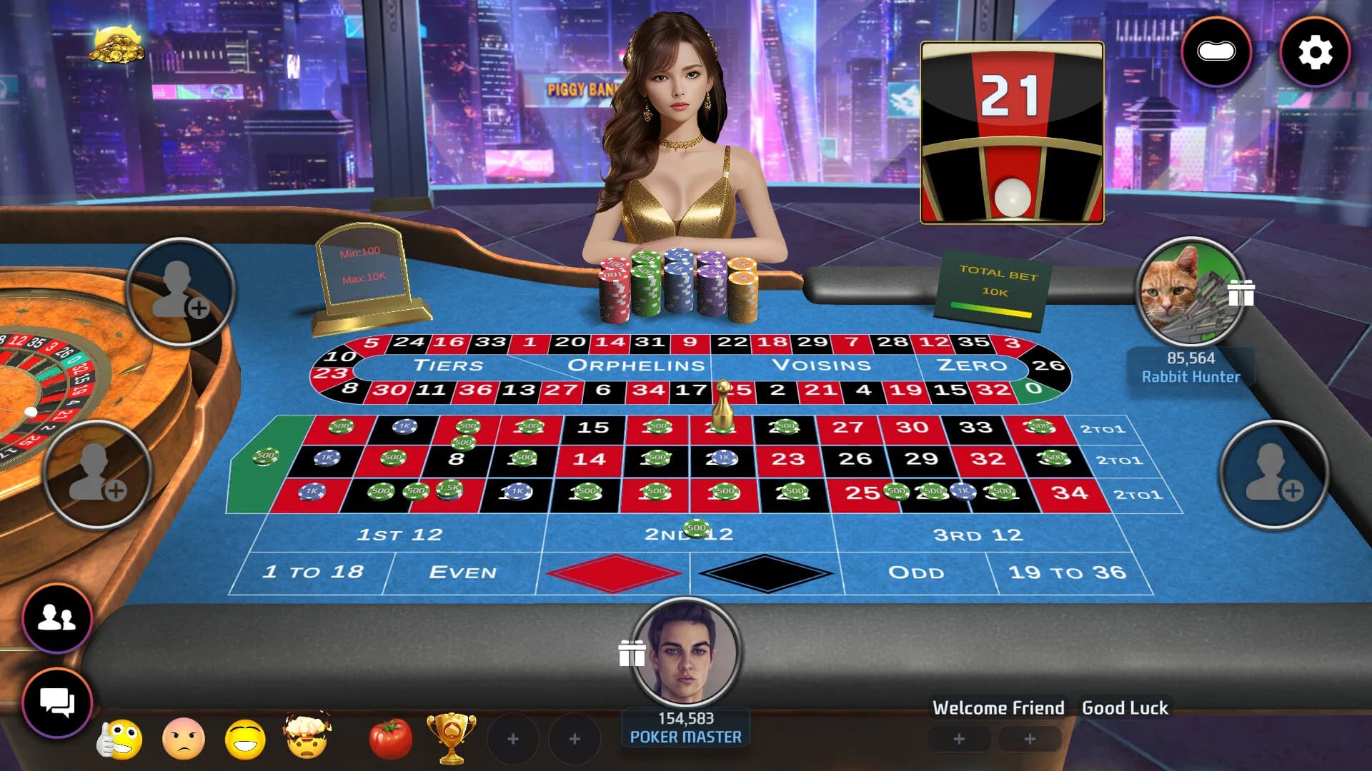 Poker Master - Texas Hold'em, Rulet, Blackjack, Baccarat, Omaha, Slot Makinesi, Teen Patti görsel 4